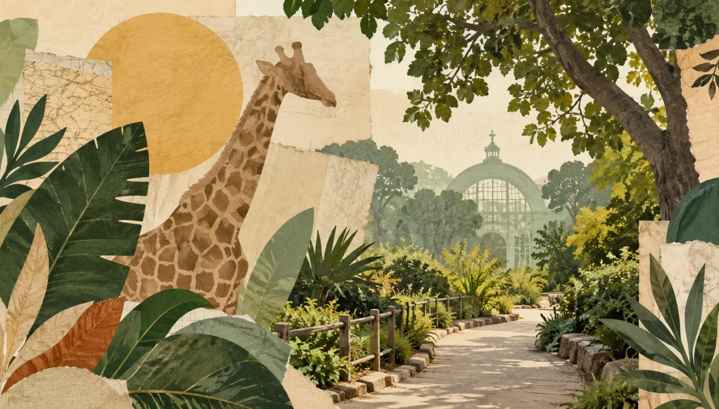 AI-generated thematic illustration for zoo; not a documentary photograph of the event
